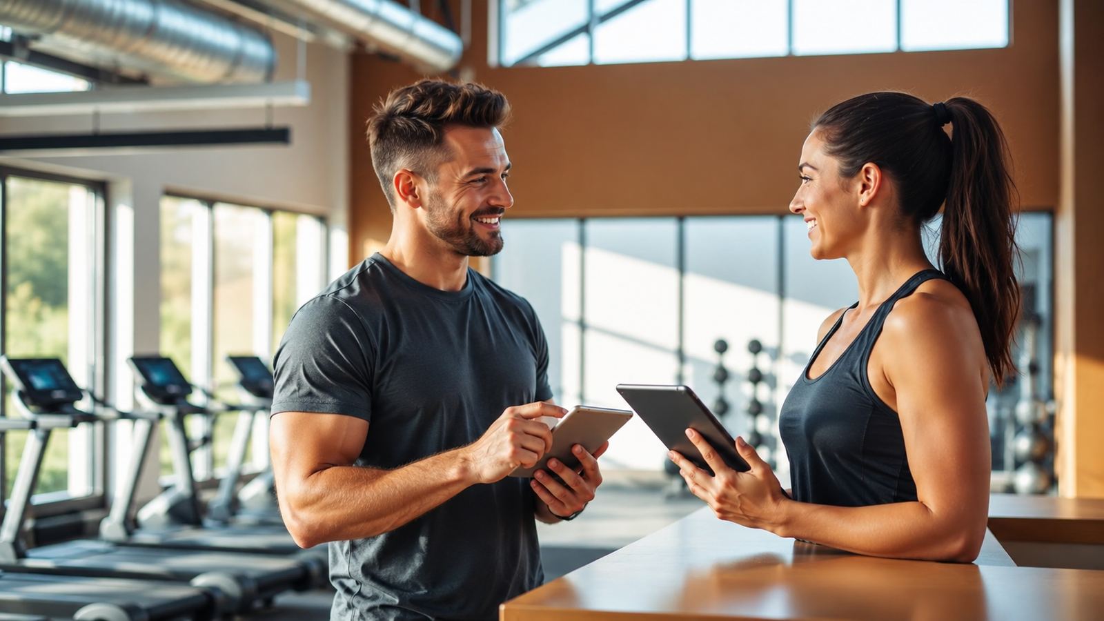 Fitness / Gym workspace